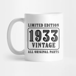 All original parts vintage 1933 limited edition birthday Mug